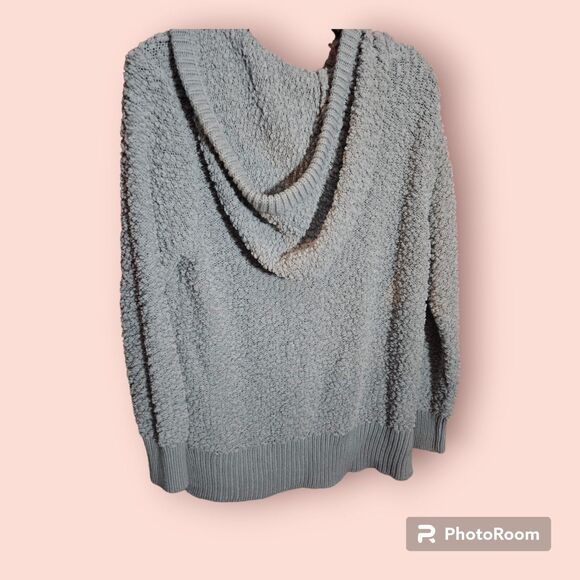 Green Tea Hooded Sweater Size XL - Picture 2 of 2